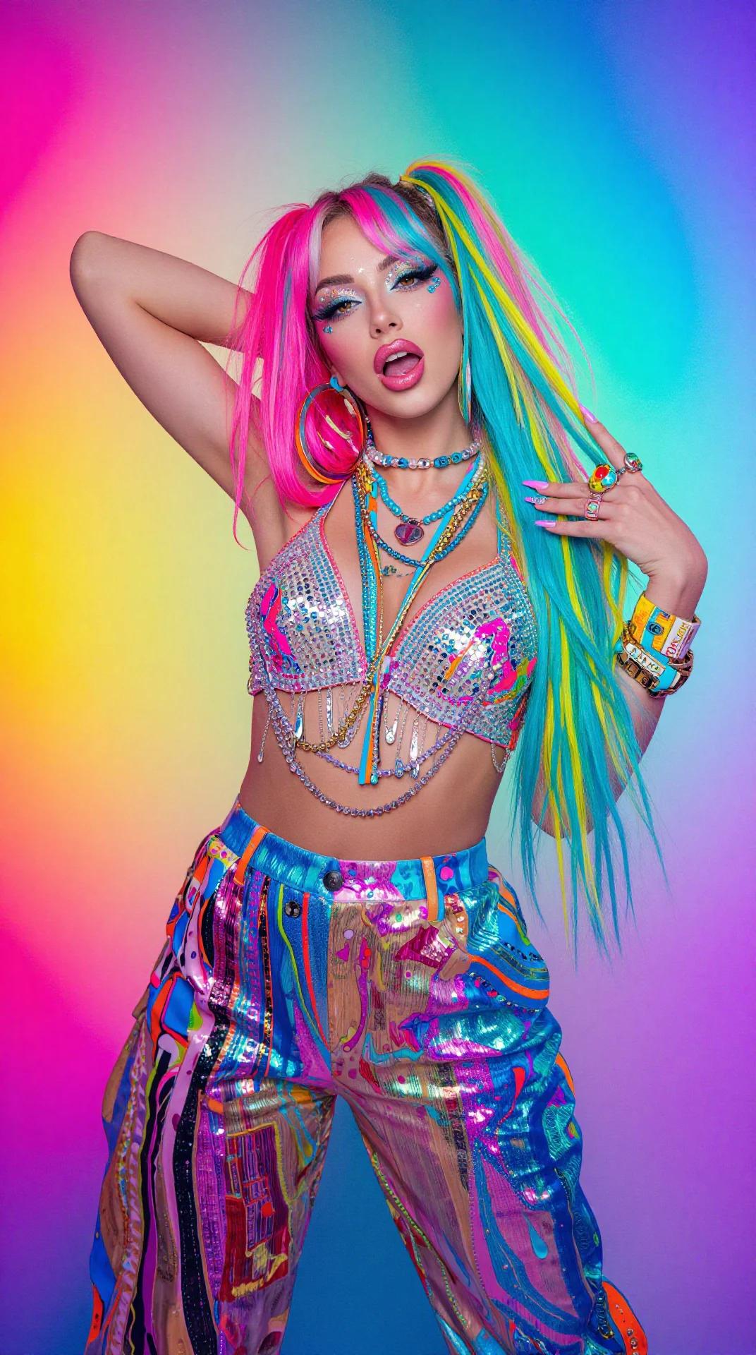 Rainbow colorful aesthetic