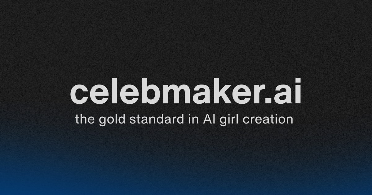 Celebmakerai — product overview and interface preview